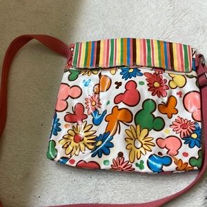 Disney vinyl crossbody bag